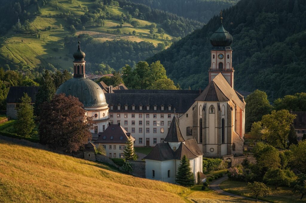 monastery, architecture, church, religion, historical, building, religion, building, building, building, building, building